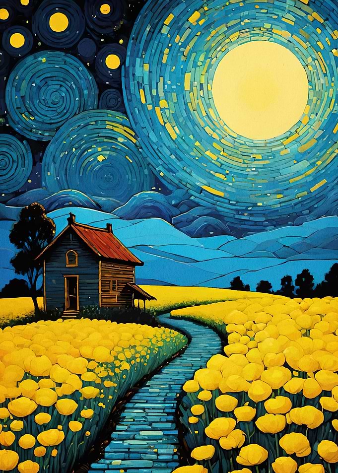 Field House Swirling Sky