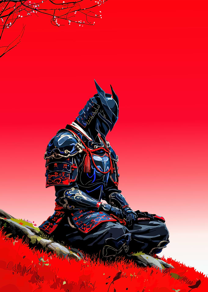 Samurai in Meditation