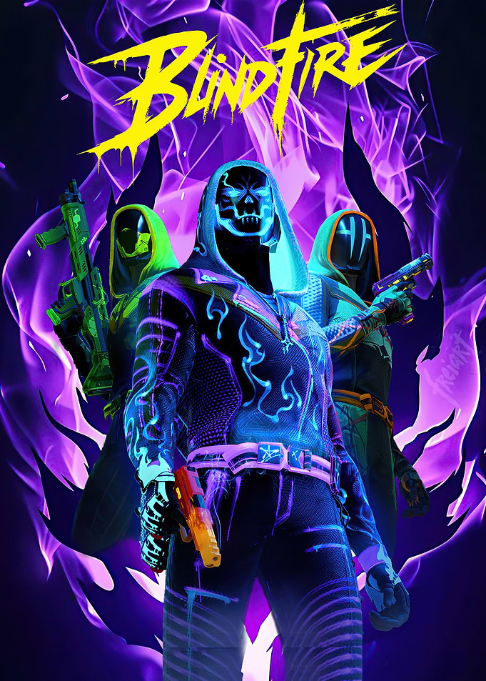 Blindfire: Futuristic Hooded Figures