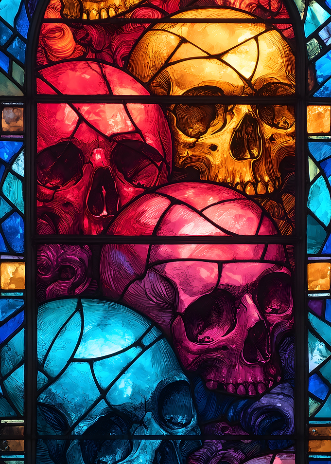 Creepy Stained Glass