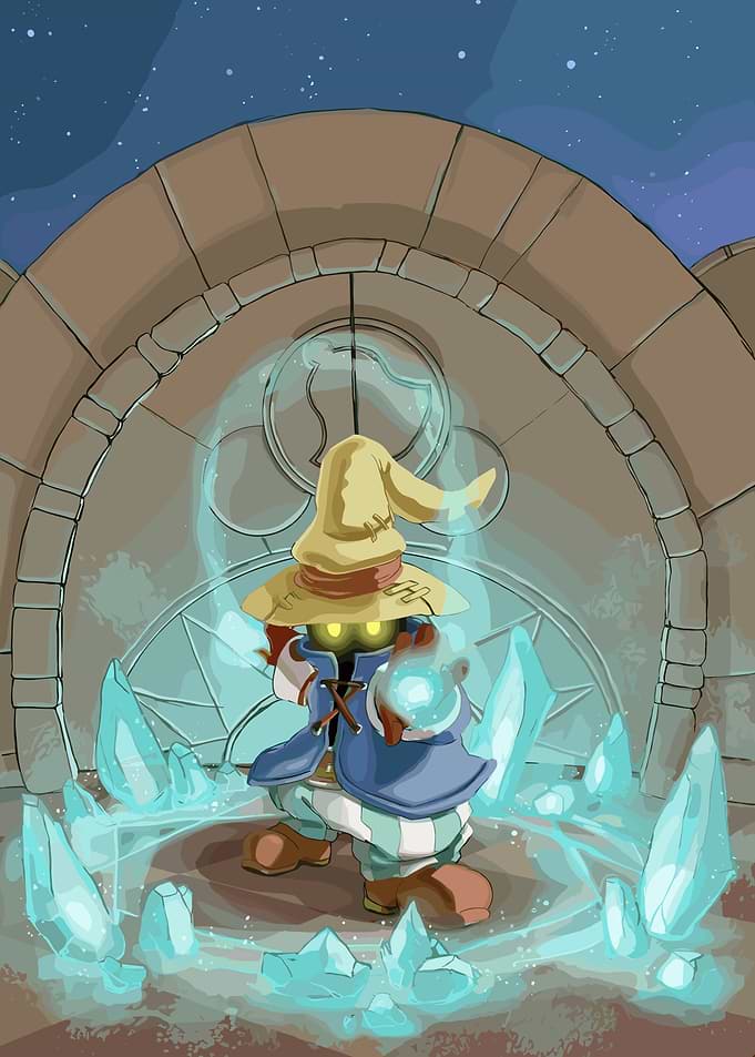 Vivi Ornitier casting magic