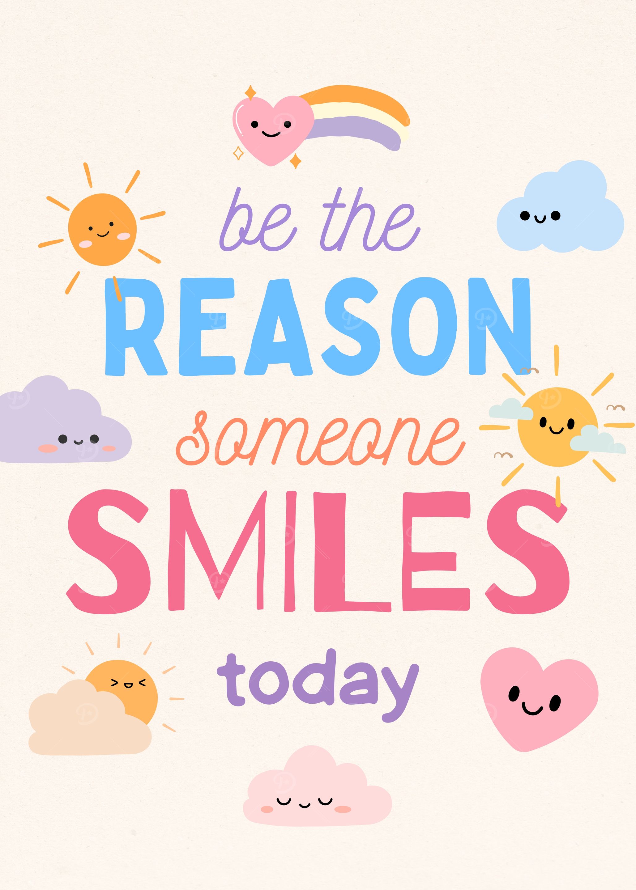 Inspirational Quote with Cute Graphics