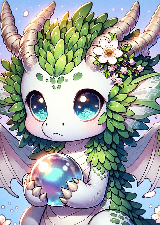 Cute Dragon Orb