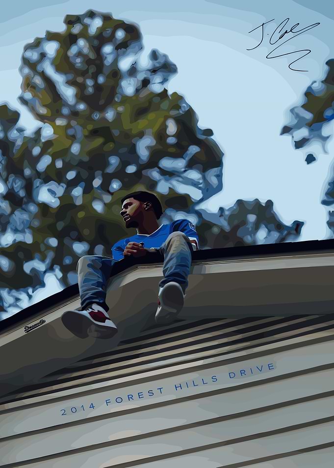 J. Cole 2014 Forest Hills Drive