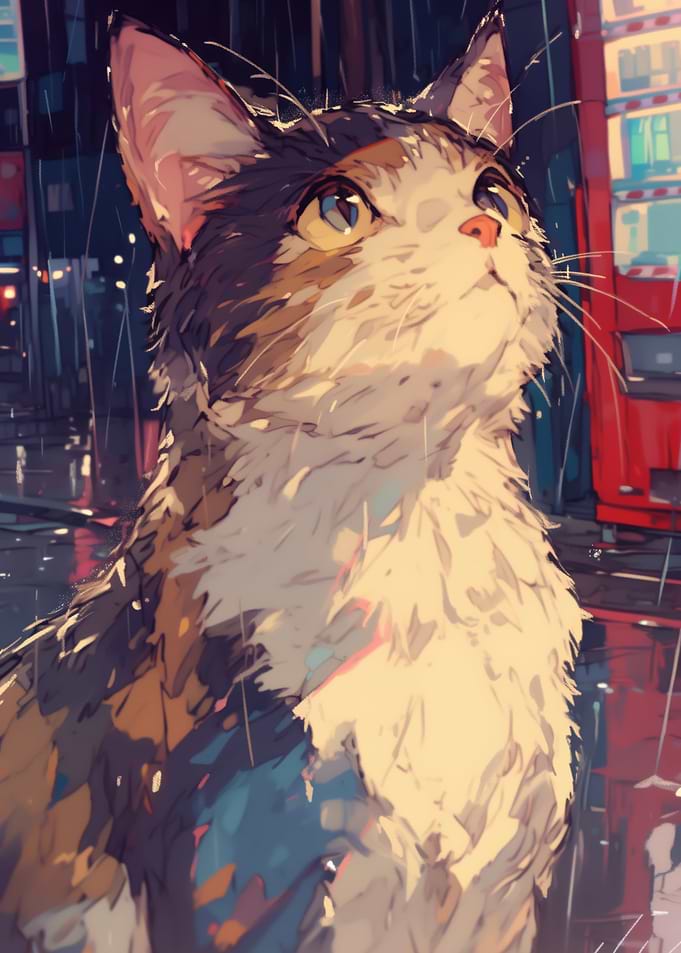 Neon Reflections