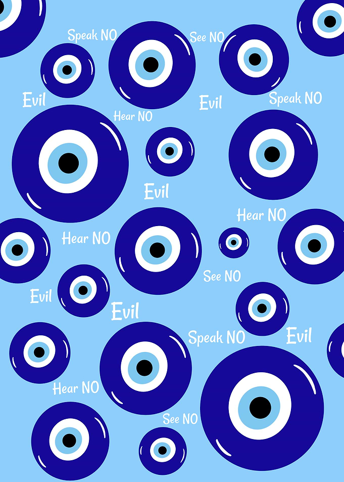 Evil Eye Protection Pattern
