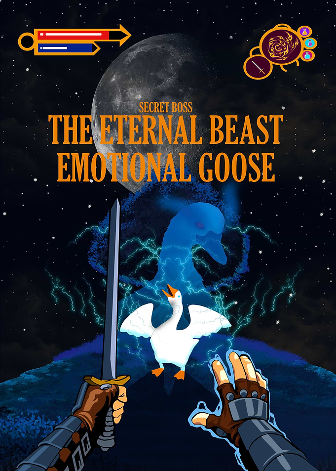The Eternal Beast Emotional Goose Artwork
