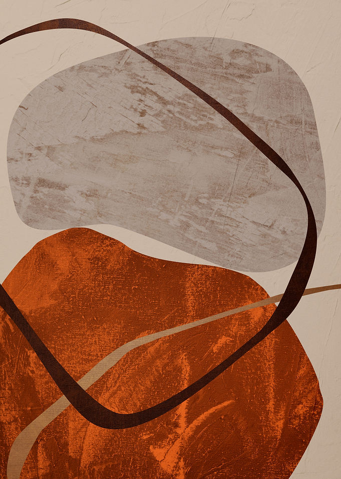 Abstract Shapes in Earth Tones