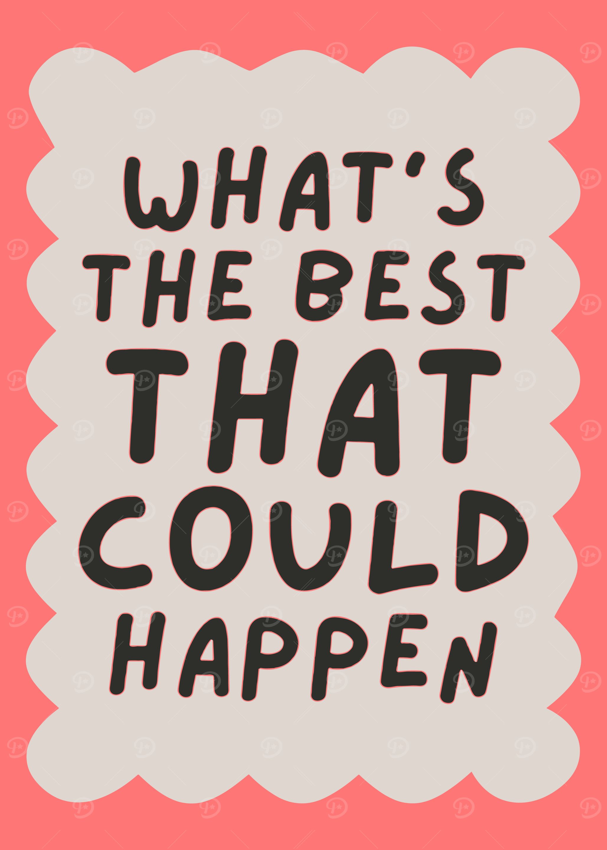 Inspirational Quote: What's the Best?