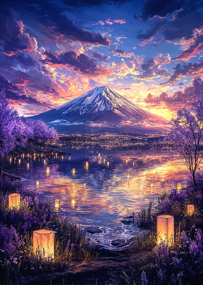 Fuji’s Lantern Dreamscape