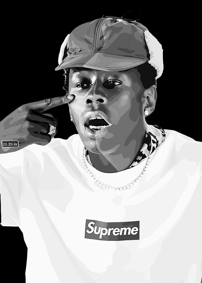Tyler, the Creator - Black and White