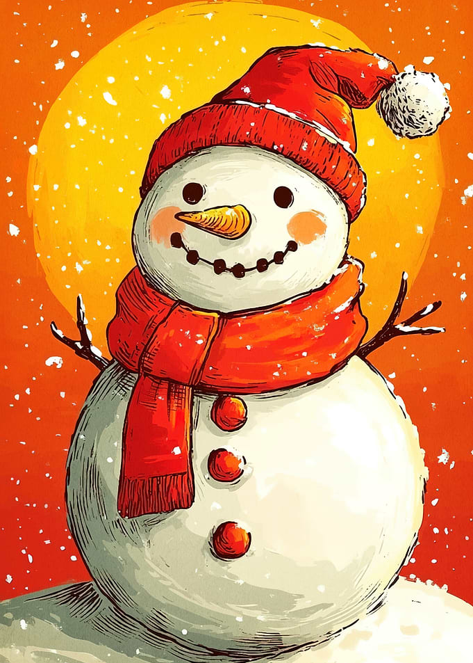 Festive Snowman