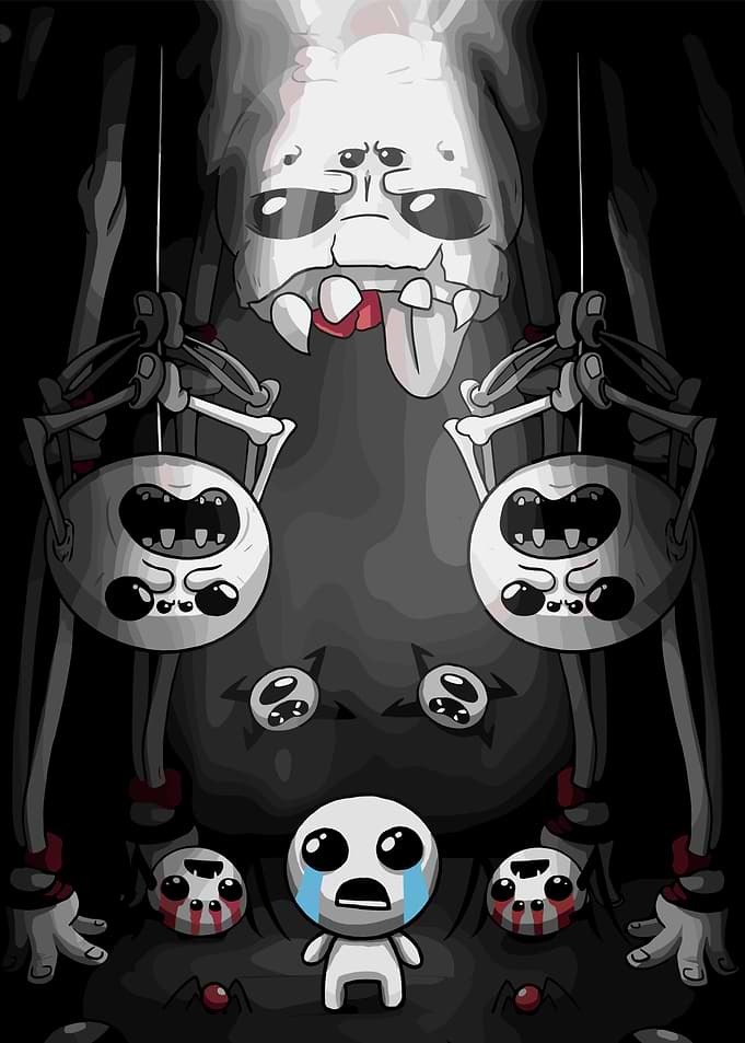 The Binding of Isaac boss illustration