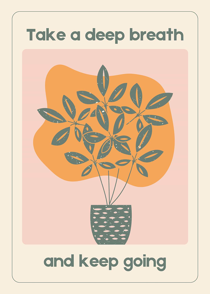 Take a Deep Breath Art Print