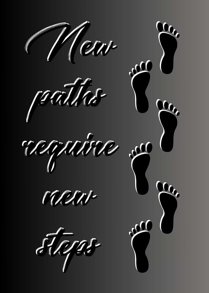 New Paths Require New Steps