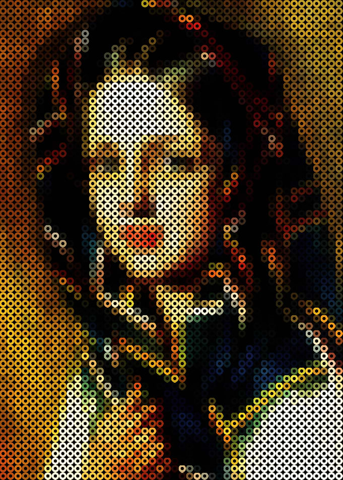 The girl in a headscarf by Venetsianov Alex