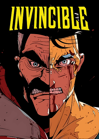 Invincible Comic Book Cover Art