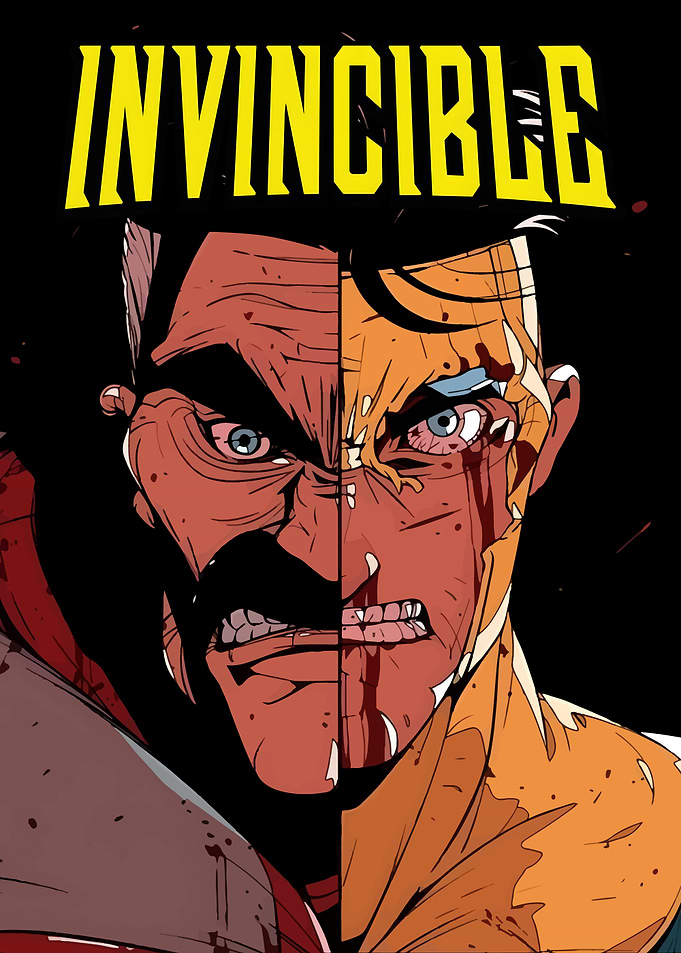 Invincible Comic Book Cover Art