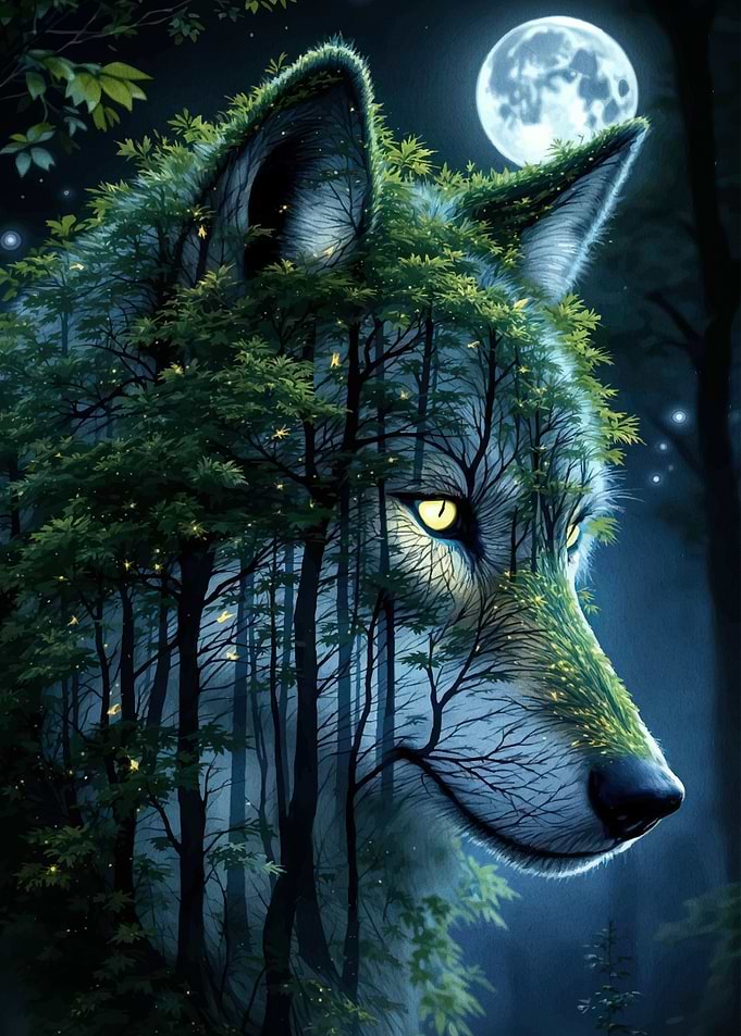 Wolf Forest Spirit