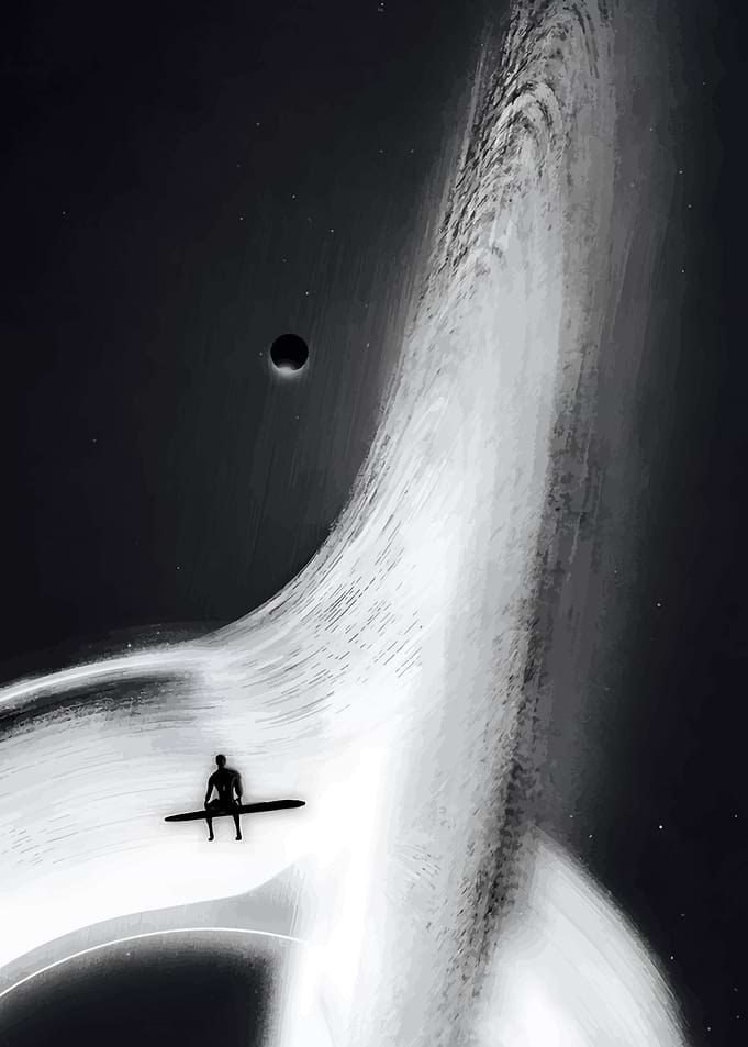 Surfer in Space