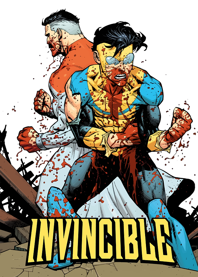 Invincible Comic Book Cover Art