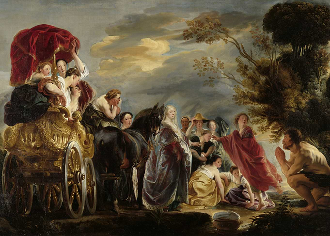 Rubens' 'The Meeting of David and Abigail'