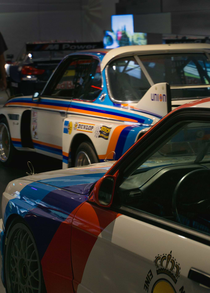 Vintage BMW Racing Cars