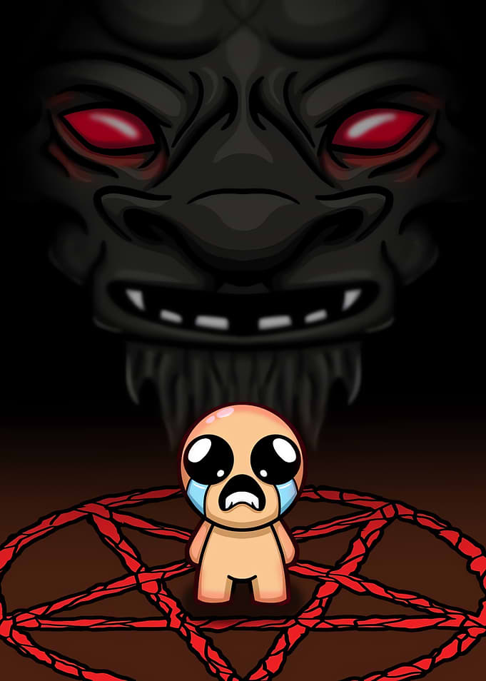 The Binding of Isaac Illustration