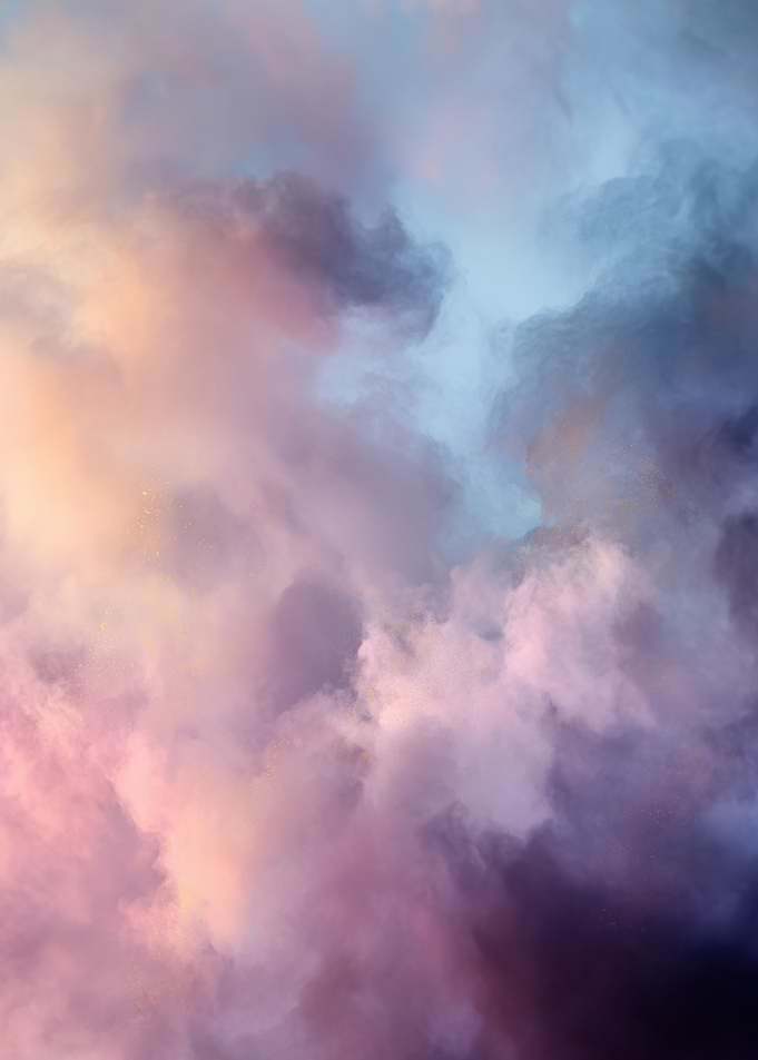Pastel Clouds Abstract
