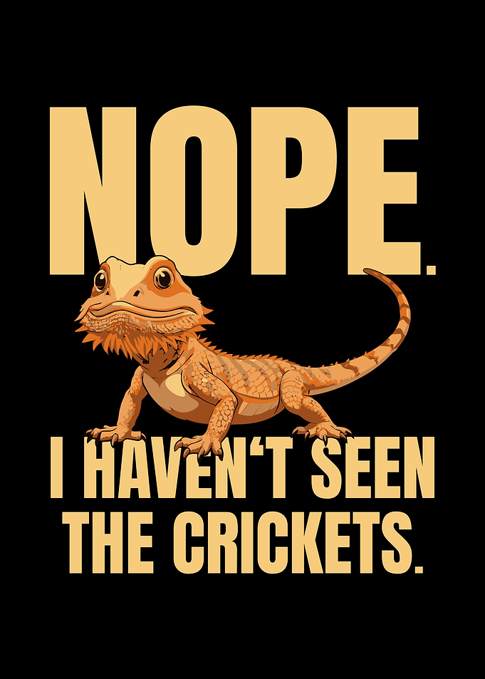 Bearded Dragon Nope Meme