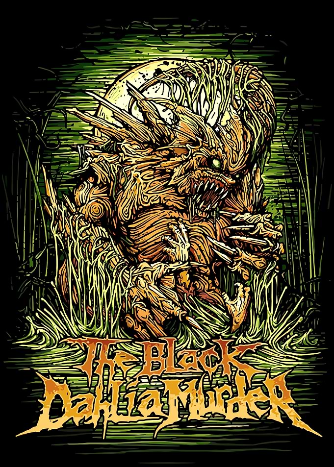 The Black Dahlia Murder Monster Art