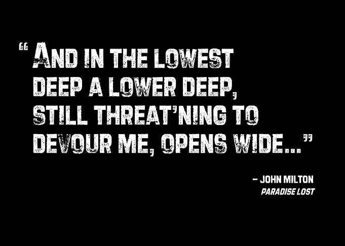 Paradise Lost Quote by John Milton