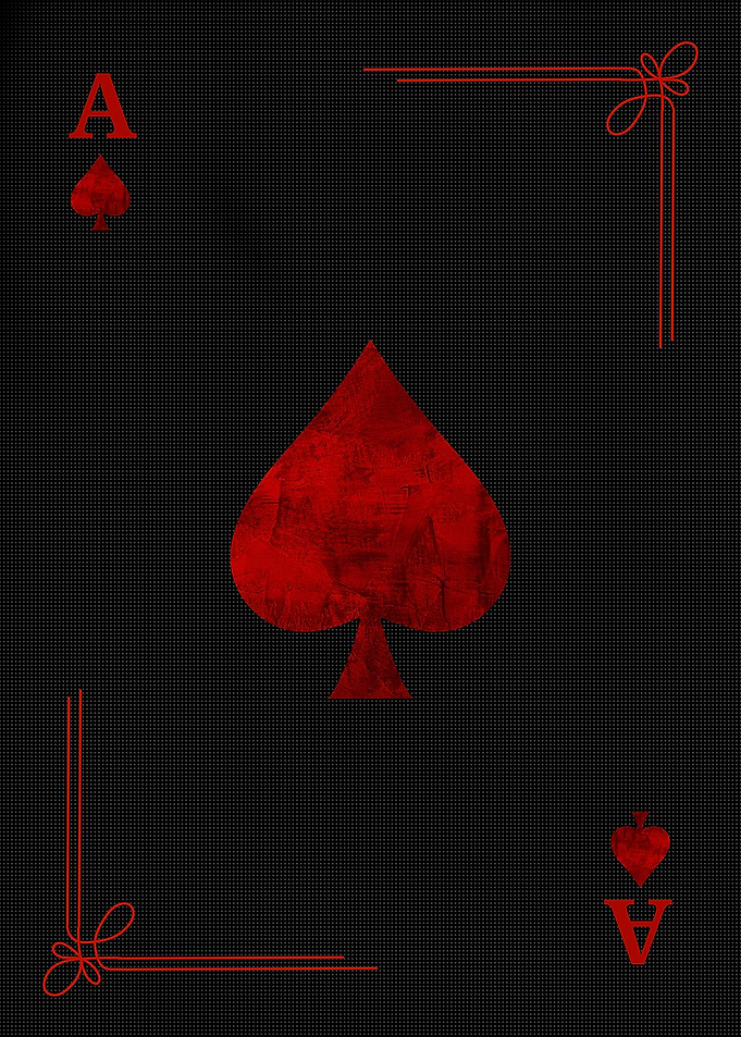 Ace of Spades Card Art