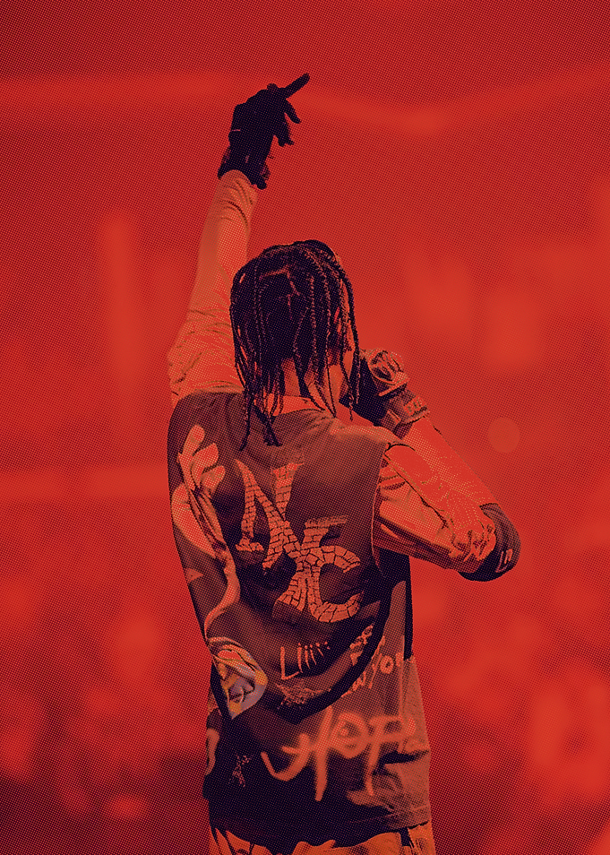 Red-Toned Concert Performance