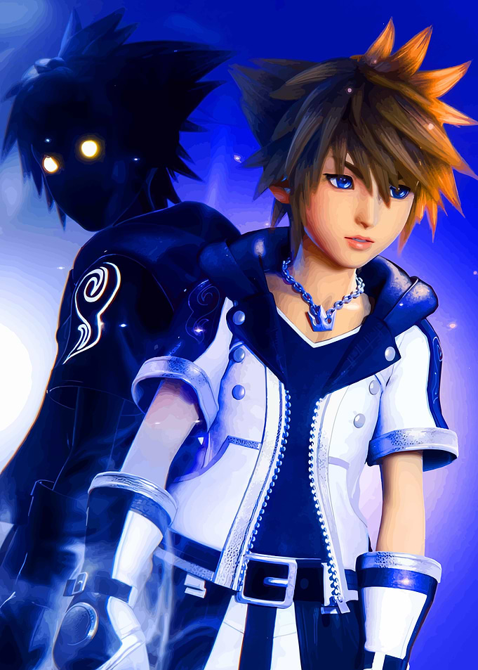 Sora and Shadow, Kingdom Hearts