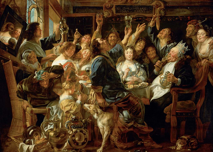The Merry Drinker by Frans Hals