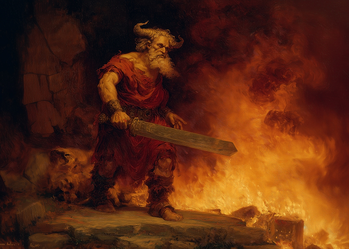 Surt, guardian of Muspellheim