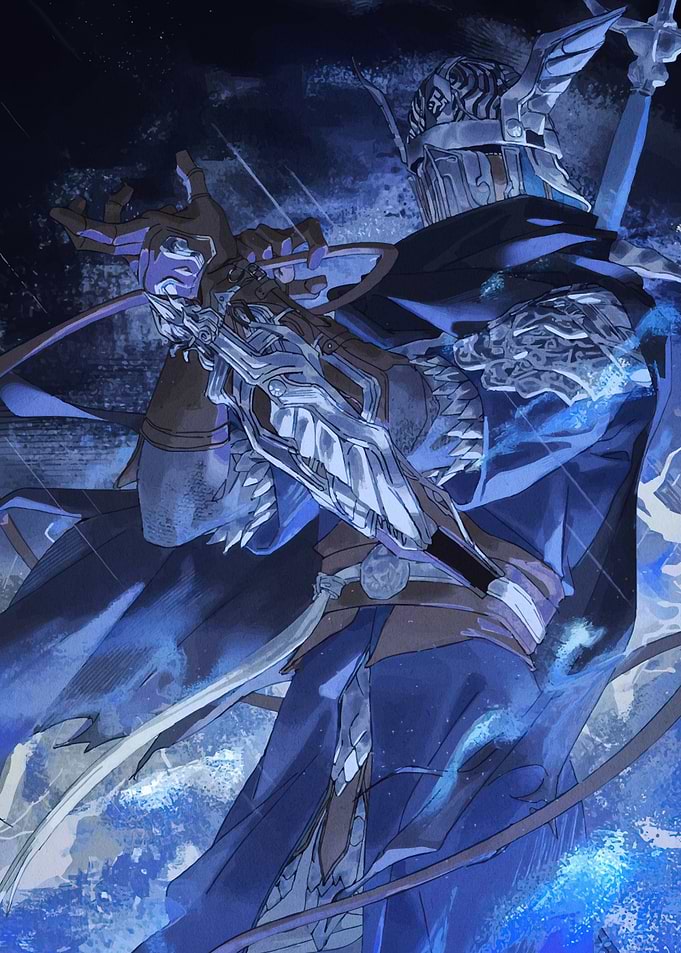 Blue Knight Warrior
