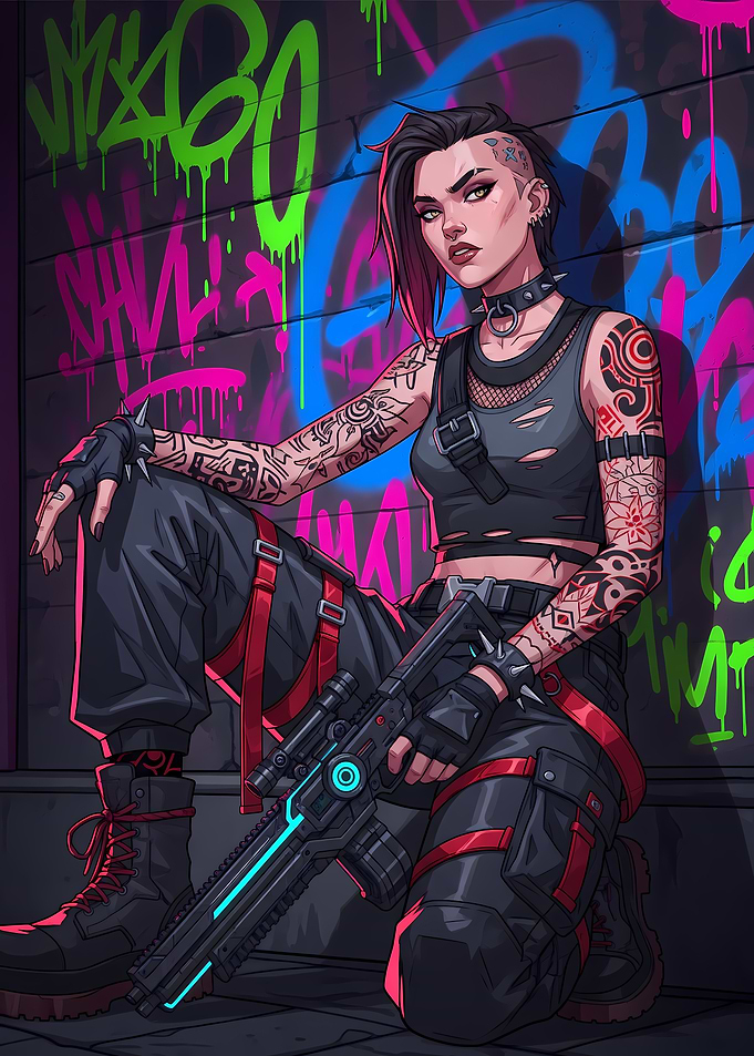 Tattooed Warrior