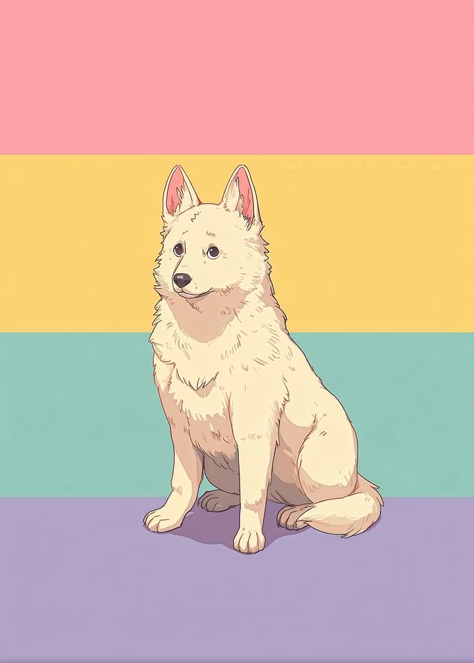 Cute Kawaii Dog