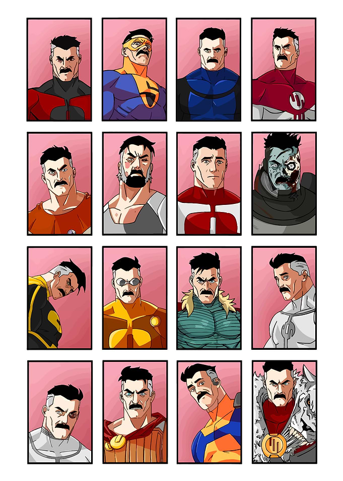 Omni-Man Multiverse Portraits