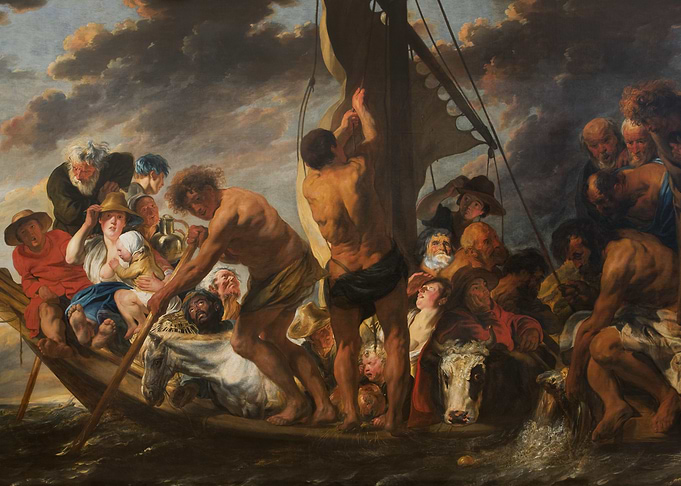 Shipwrecked: A Baroque Era Painting