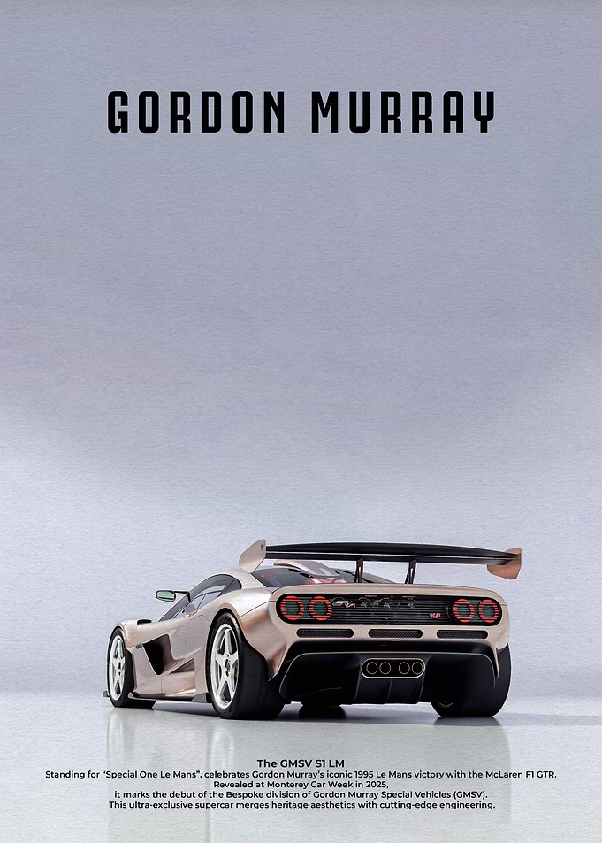 Gordon Murray GMSV S1 LM Car