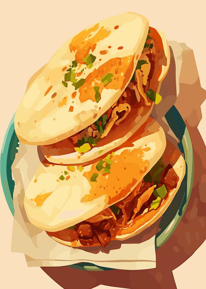 Delicious Tacos Illustration