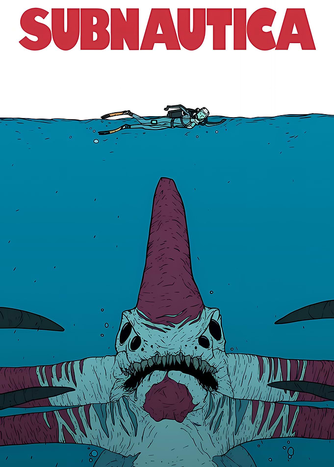 Subnautica Game Poster