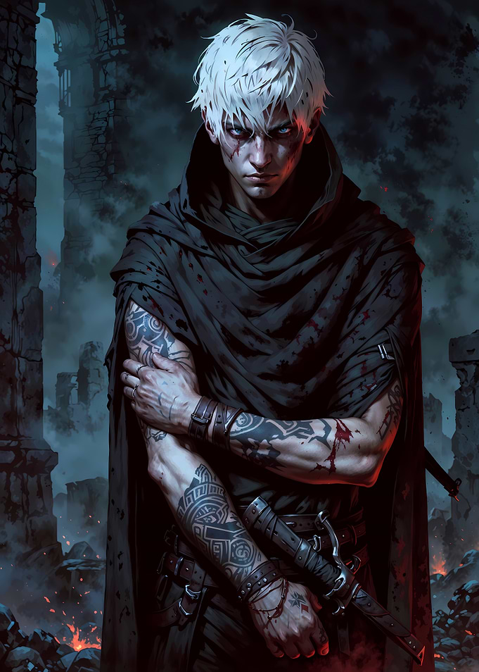 Tattooed Revenant Assassin