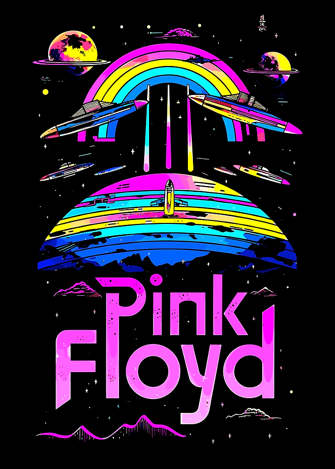 Pink Floyd Space Art