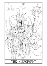 05 'The Hierophant' - Tarot Card
