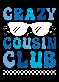 Crazy Cousin Club Graphic Design