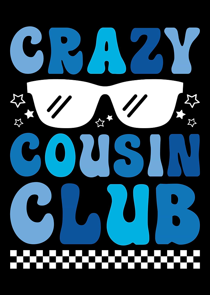 Crazy Cousin Club Graphic Design